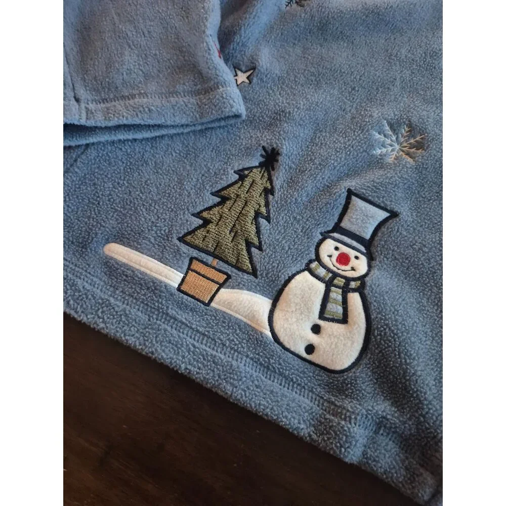 NorthCrest Holiday Lodge Fleece Jacket XL - Picture 5 of 5